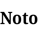 NotoSerif NF