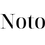 NotoSerifDisplay Nerd Font