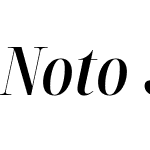 NotoSerifDisplay Nerd Font