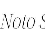 NotoSerifDisplay Nerd Font