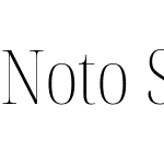 NotoSerifDisplay NF