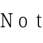 NotoSerif NF