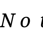 NotoSerif NF