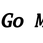 GoMono Nerd Font