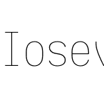 Iosevka Nerd Font