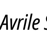 Avrile Sans Condensed