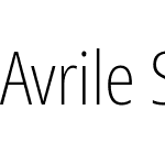 Avrile Sans Condensed