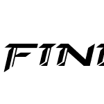 Final Front Expanded Italic