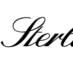 Sterling Script Pro