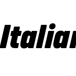 Italian Plate No1
