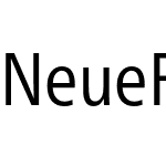 Neue Frutiger W1G