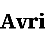 Avrile Serif