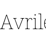 Avrile Serif