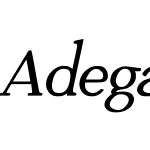 Adega Serif