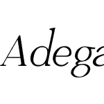 Adega Serif