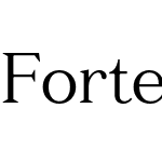 Fortescue Pro Text