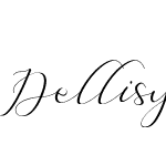 Dellisya Free For Personal Use