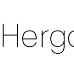 Hergon Grotesk