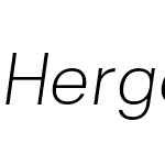 Hergon Grotesk