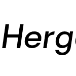 Hergon Grotesk