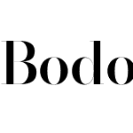 Bodoni* 72