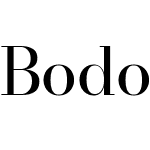 Bodoni* 16