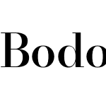 Bodoni* 16