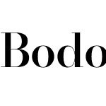 Bodoni* 24