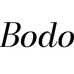 Bodoni* 11