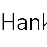 Hanken Grotesk