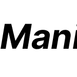 Manix Sans HL