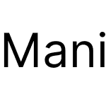 Manix Sans HL