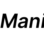 Manix Sans HL