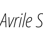 Avrile Sans Condensed