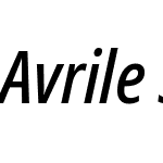 Avrile Sans Condensed