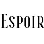 Espoir Serif Free