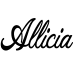 Allicia Personal Use