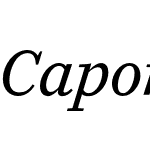 Caponi Text