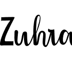 Zuhra Script