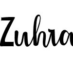 Zuhra Script