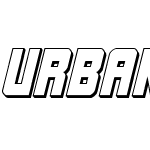 Urban Defender 3D Italic