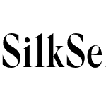 Silk Serif Condensed