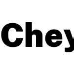 Cheyenne Sans