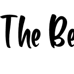 The Beaner Font 1