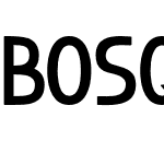 Bosque Bold