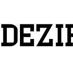 Dezire Slab Serif