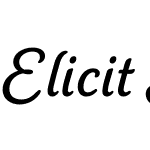 Elicit Script