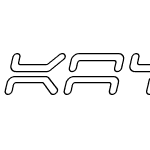 Kaylon Outline Italic