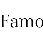 Famosa