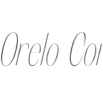 Orelo Condensed